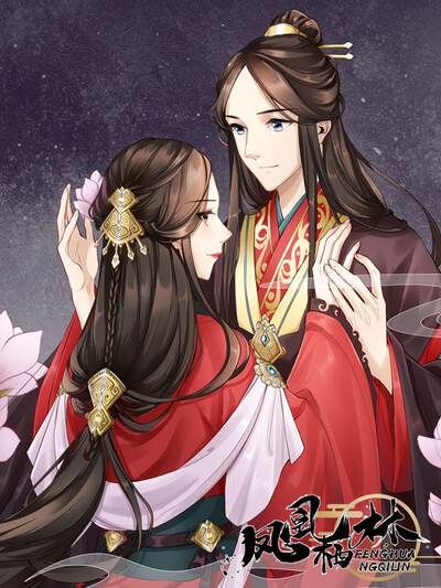 AI漫剧主视觉海报：动态漫画风格女主立于光影分镜之间